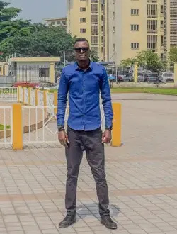 Junior's profile, a single 37-year-old a man in Kinsa