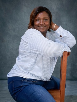 Albertine's profile, a single 44-year-old a woman in Nkolnda