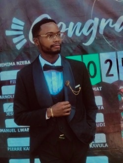 Carl's profile, a single 25-year-old a man in Lubumbashi