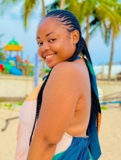 Jane's profile, a single 26-year-old a woman in Pointe-Noire