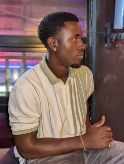 Kabrel's profile, a single 23-year-old a man in Douala