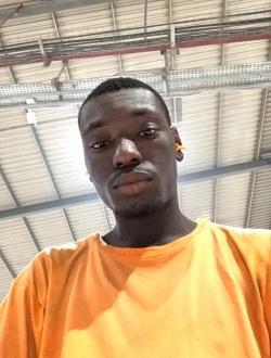 Geoffroy's profile, a single 23-year-old a man in Lomé