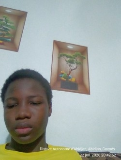 Youi's profile, a single 18-year-old a man in Cocody