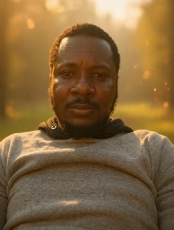 Hans's profile, a single 36-year-old a man in Douala