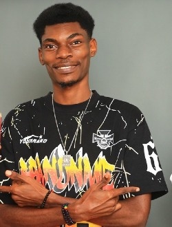 Edge's profile, a single 26-year-old a man in Brazzaville