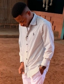Anselme's profile, a single 29-year-old a man in Lomé
