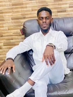 Alfredho's profile, a single 28-year-old a man in Brazzaville