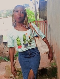 Alice's profile, a single 26-year-old a woman in Yaoundé
