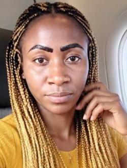 Andrea's profile, a single 33-year-old a woman in Yaoundé