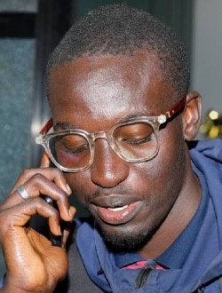 Ibrahima's profile, a single 25-year-old a man in Dakar