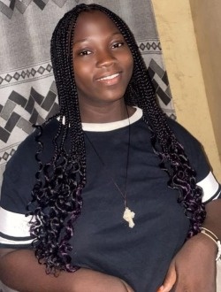 Myriam's profile, a single 22-year-old a woman in Cotonou