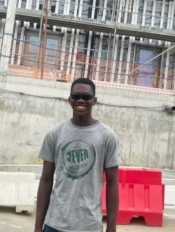 Souleymane's profile, a single 23-year-old a man in Abi