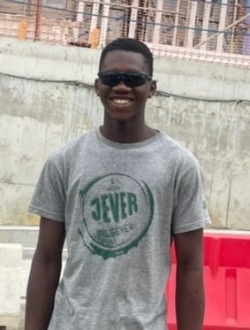 Souleymane's profile, a single 23-year-old a man in Abi
