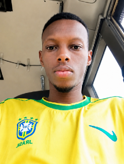 Ibrahim's profile, a single 18-year-old a man in Abidjan