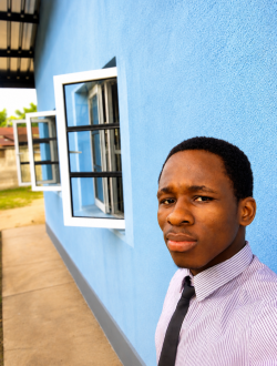 Candid's profile, a single 18-year-old a man in Lagos