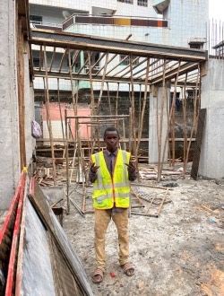 Mamadou's profile, a single 22-year-old a man in Conakry