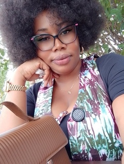 Caruche's profile, a single 34-year-old a woman in Libreville