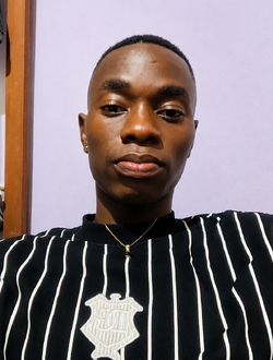Hubert's profile, a single 24-year-old a man in Douala
