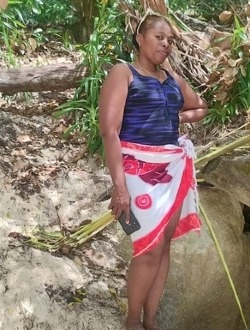 Monique's profile, a single 45-year-old a woman in Bel Ombre