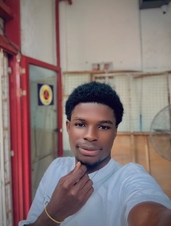 Solomon's profile, a single 22-year-old a man in Cape Coast