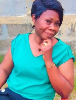 Leandre's profile, a single 46-year-old a woman in Pointe-Noire