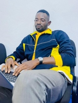 Ernest's profile, a single 28-year-old a man in Douala