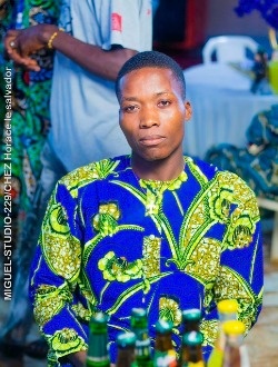 Germany's profile, a single 28-year-old a man in Porto-Novo