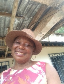 Justine's profile, a single 57-year-old a woman in Yaoundé