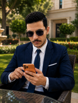 Hussein's profile, a single 34-year-old a man in ‘Ank