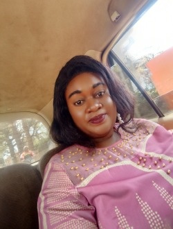 Synthia's profile, a single 30-year-old a woman in Lubumbashi