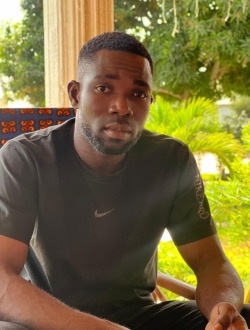 John's profile, a single 37-year-old a man in Accra