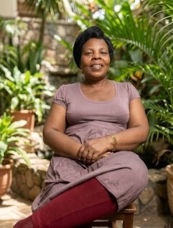 Yvette's profile, a single 64-year-old a woman in Cotonou