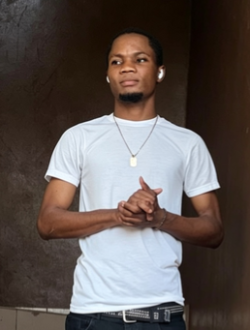 John's profile, a single 22-year-old a man in Abomey-Calavi