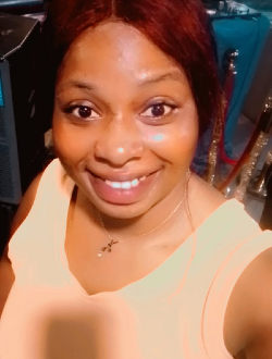 Flex's profile, a single 31-year-old a woman in Libreville