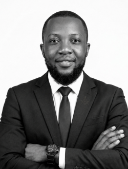 Bienvenu's profile, a single 30-year-old a man in Kinshasa