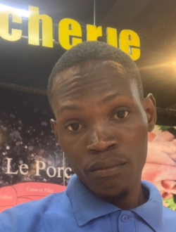Beni's profile, a single 27-year-old a man in Kinshasa