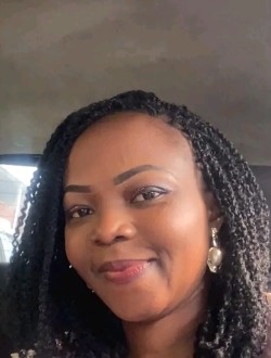Nathalie's profile, a single 39-year-old a woman in Kinshasa