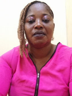 Akissi's profile, a single 40-year-old a woman in Ouagadougou