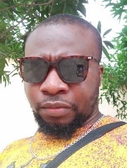 August's profile, a single 31-year-old a man in Baguida