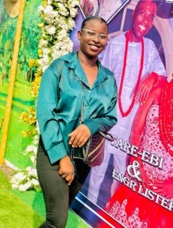 Excel's profile, a single 26-year-old a woman in Yenagoa