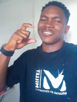 Ousman's profile, a single 28-year-old a man in Libreville