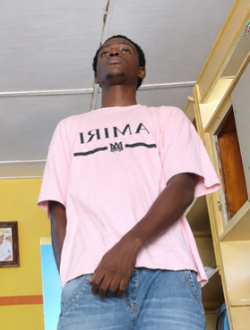 Ahmed's profile, a single 20-year-old a man in Korhogo