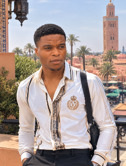 Andrew's profile, a single 27-year-old a man in Abaga