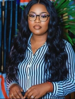 Amani's profile, a single 32-year-old a woman in Abidjan