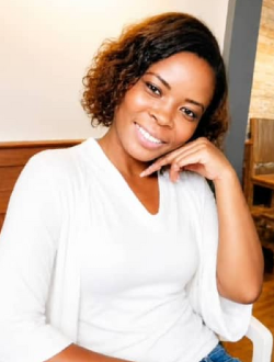 Evelyn's profile, a single 38-year-old a woman in Accra