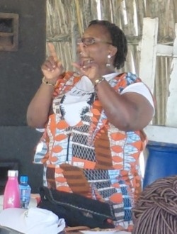 Constance's profile, a single 55-year-old a woman in Abomey-Calavi