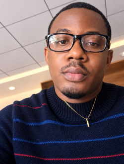 Adrien's profile, a single 34-year-old a man in Yaoundé