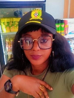 Calixte's profile, a single 35-year-old a woman in Yaoundé