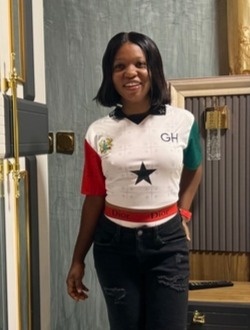 Portia's profile, a single 26-year-old a woman in Ababio