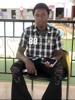 Faruk's profile, a single 24-year-old a man in Salaga